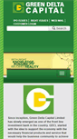 Mobile Screenshot of greendeltacapital.com